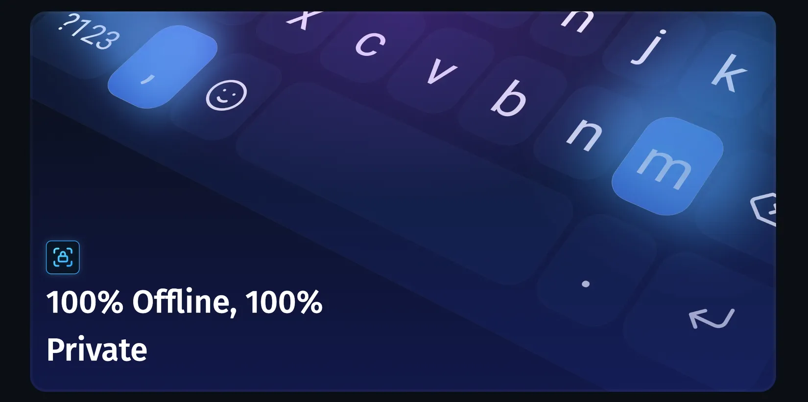 Store personal info locally on device. image 1
