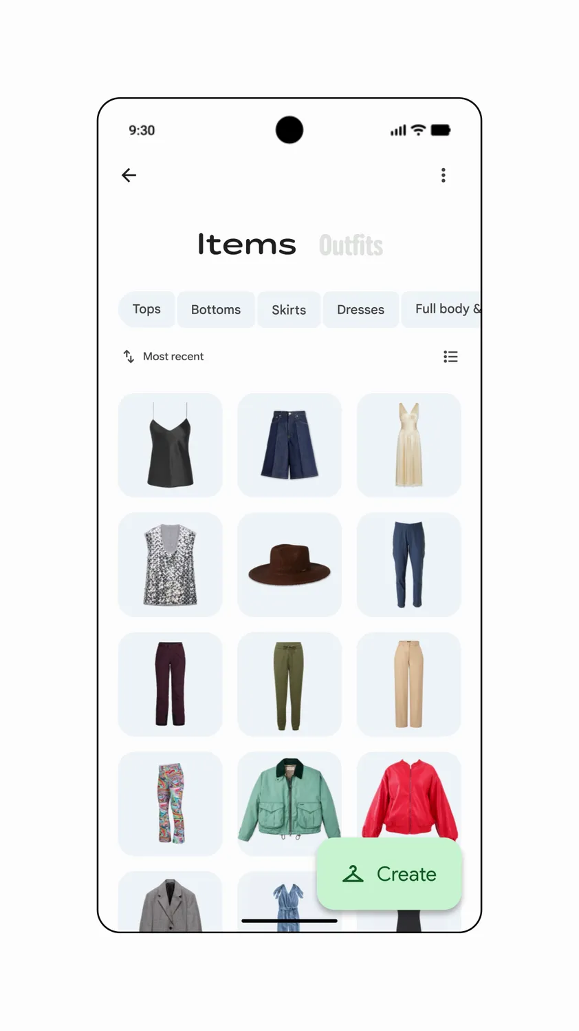 Try virtual clothing in digital storage. image 2