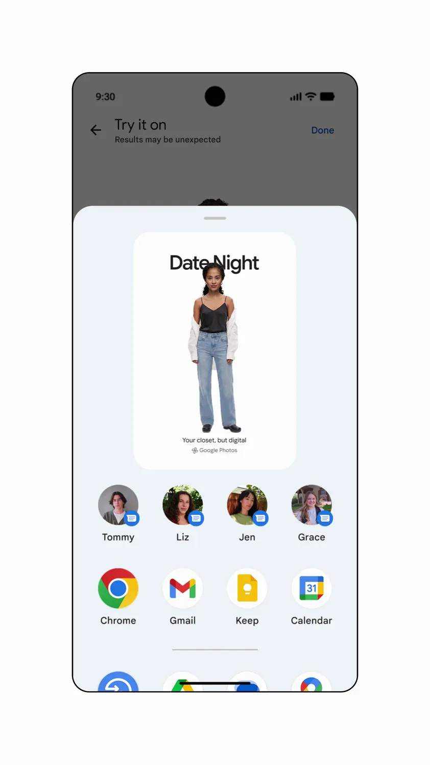 Try virtual clothing in digital storage. image 6