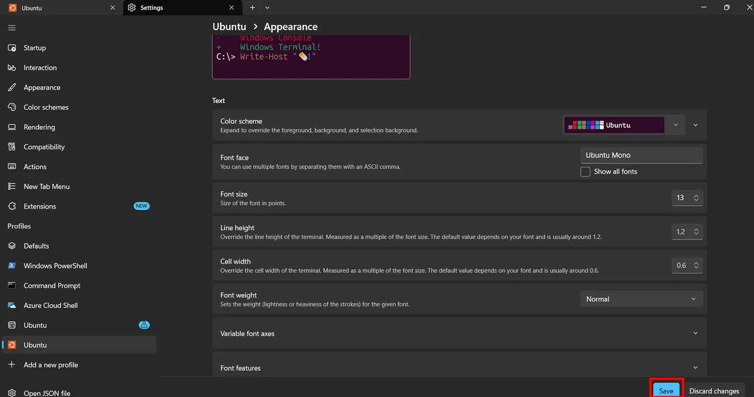 Personalize Windows Terminal to your liking. image 5