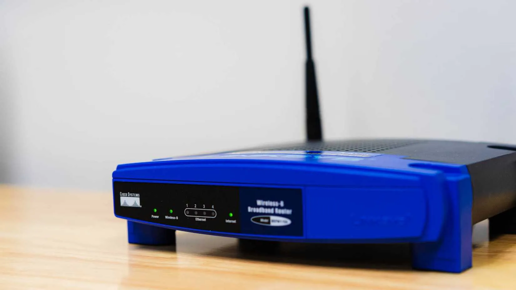 An outdated network switch in a cramped storage space can compromise internet performance. image 1