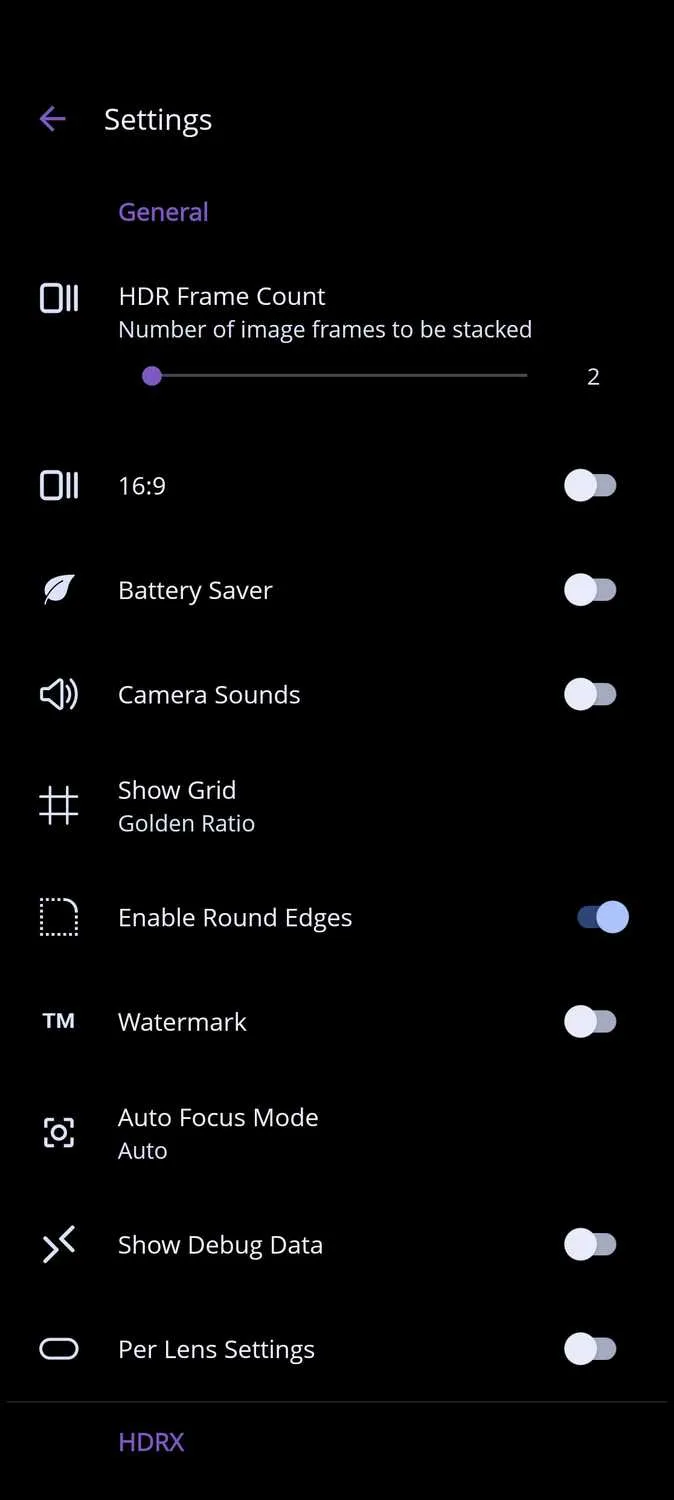 The app offers an abundance of customizable options for advanced users. image 3