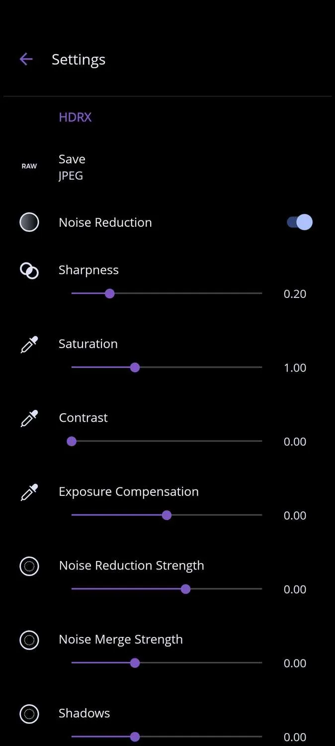 The app offers an abundance of customizable options for advanced users. image 4