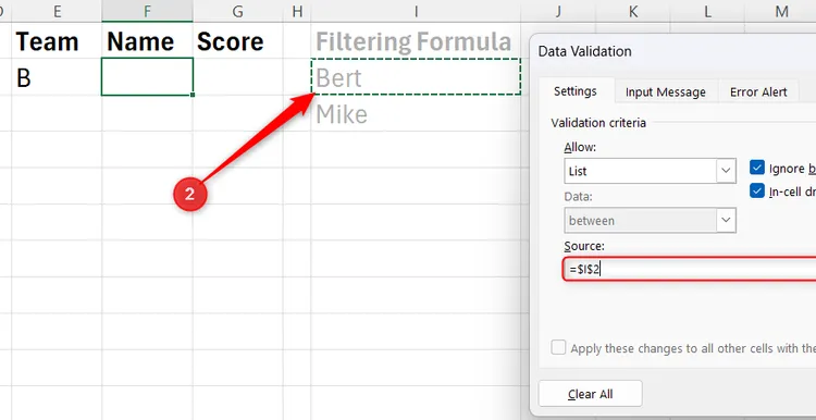 Linking multiple dropdown menus in sequence. image 2