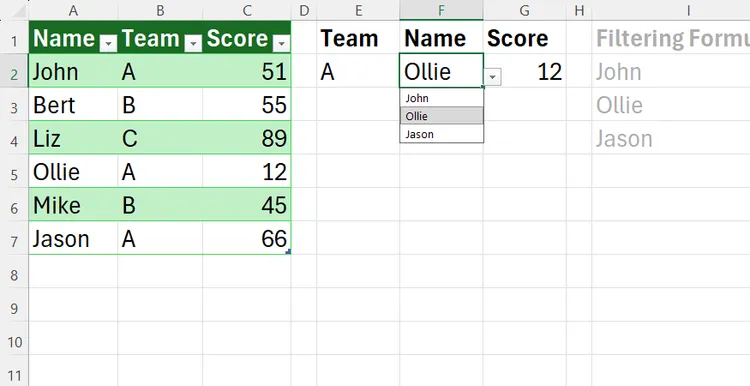Linking multiple dropdown menus in sequence. image 5