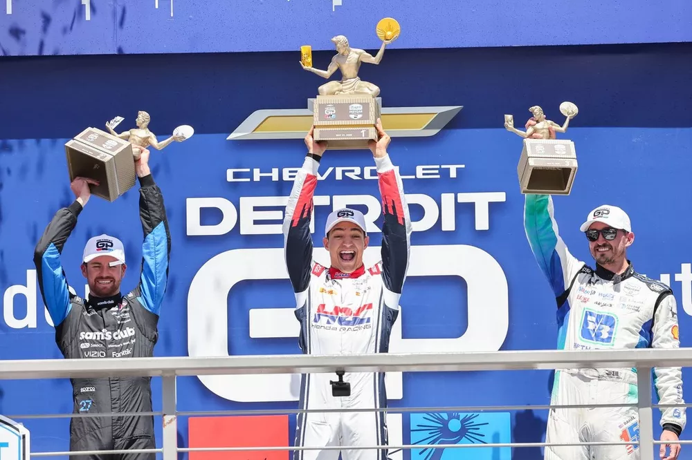 Andretti Global's IndyCar team excels at the Detroit Grand Prix. image 1