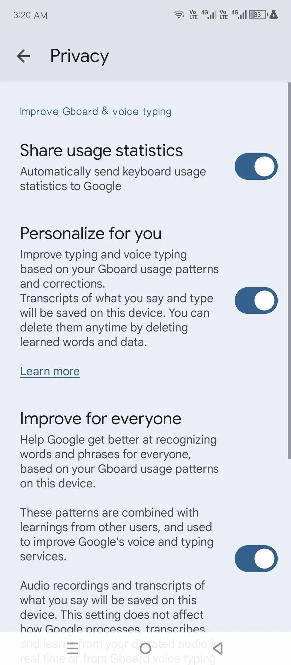 Android users' data exposed by default settings. image 3