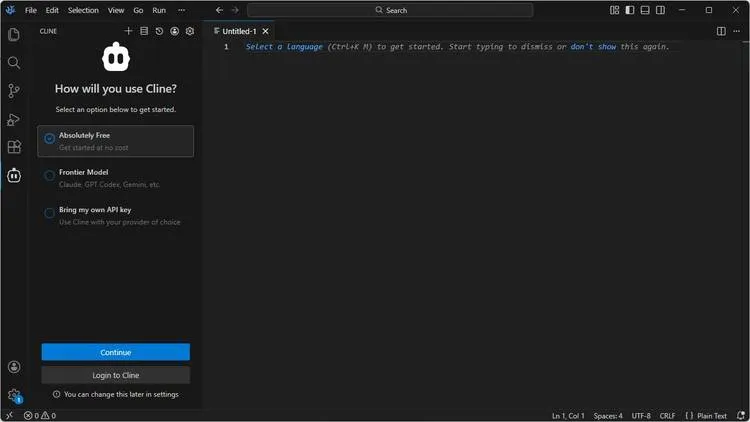 Combine with VSCodium for an entirely open-source setup. image 2