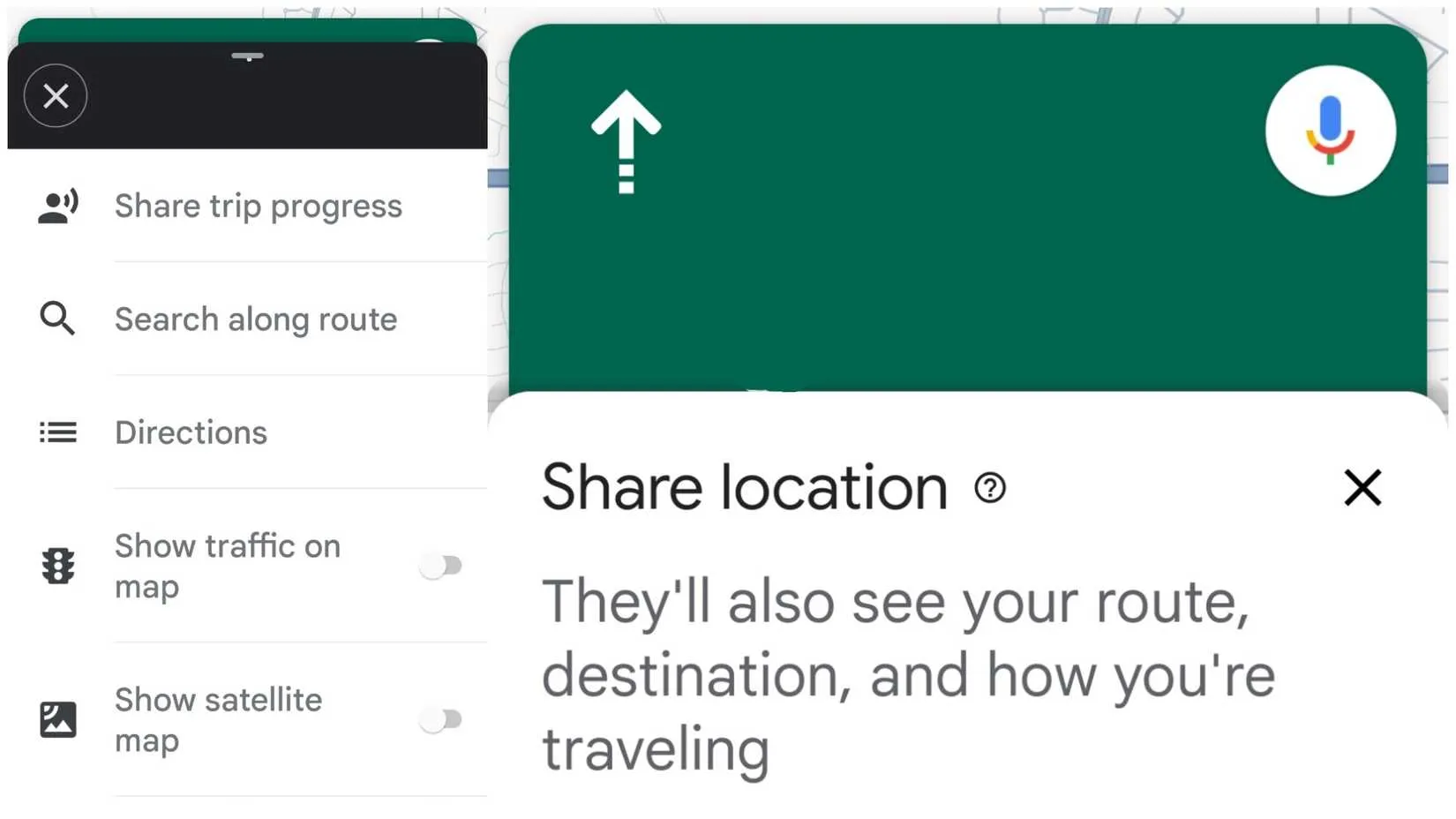 Navigate with basic Google Maps controls. image 1