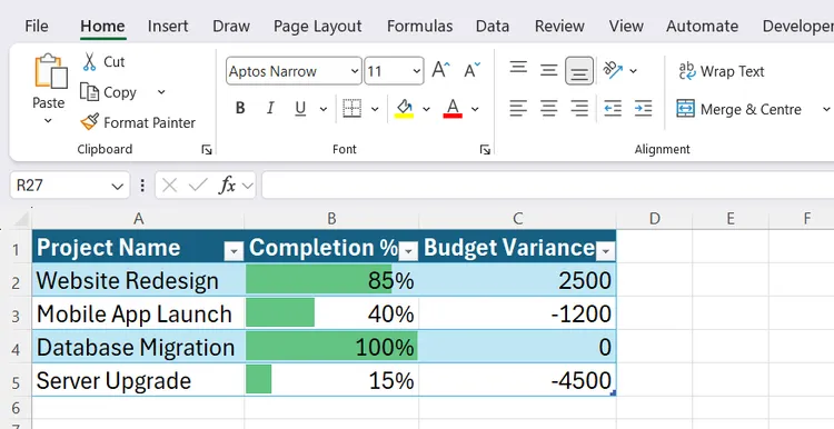 Insert charts and graphs within spreadsheet cells easily. image 2