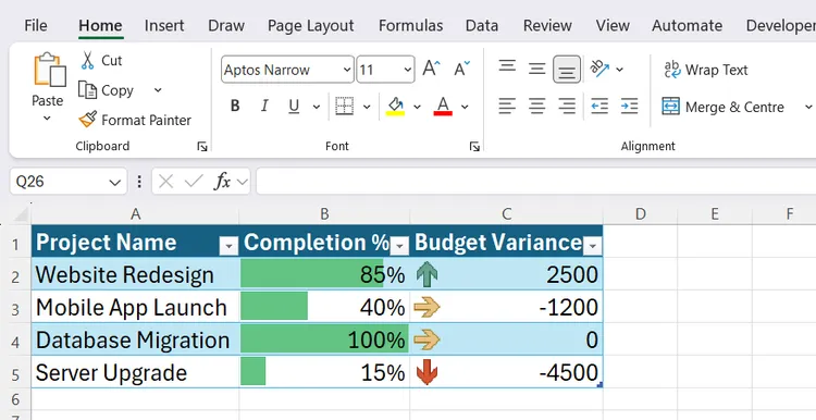 Insert charts and graphs within spreadsheet cells easily. image 4