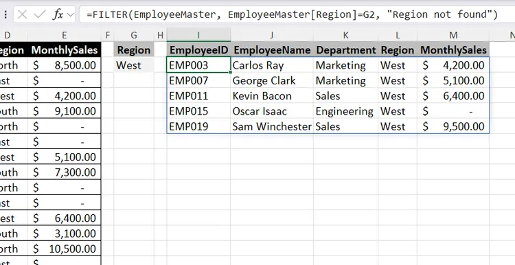 Quickly filter out unwanted data entries. image 3