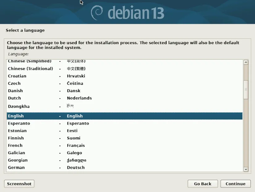 Debian's graphical install streamlines driver setup. image 1