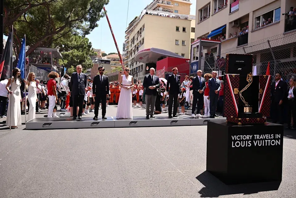 The FIA President Mohammed ben Sulayem is joined by top motorsport dignitaries in a high-profile gathering. image 1