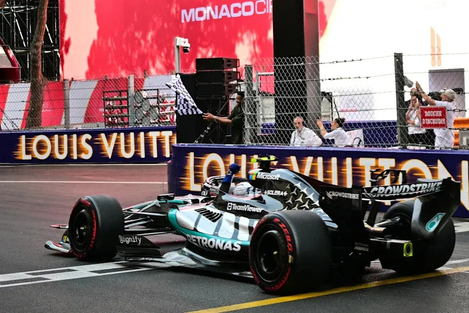 Mercedes driver Andrea Kimi Antonelli emerges victorious in the Monaco Grand Prix finale. image 1