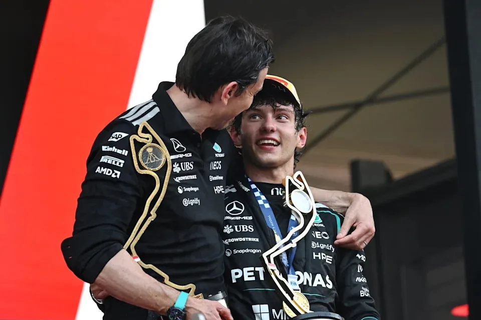 Kimi Antonelli stunned by Mercedes' impressive F1 results. image 1