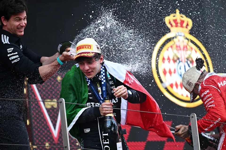 Ferrari and Mercedes drivers impress at the racing event. image 1
