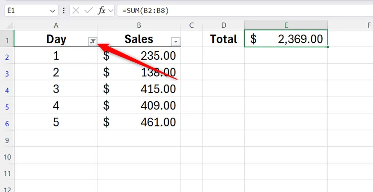 Excel's SUBTOTAL function saves spreadsheets. image 3