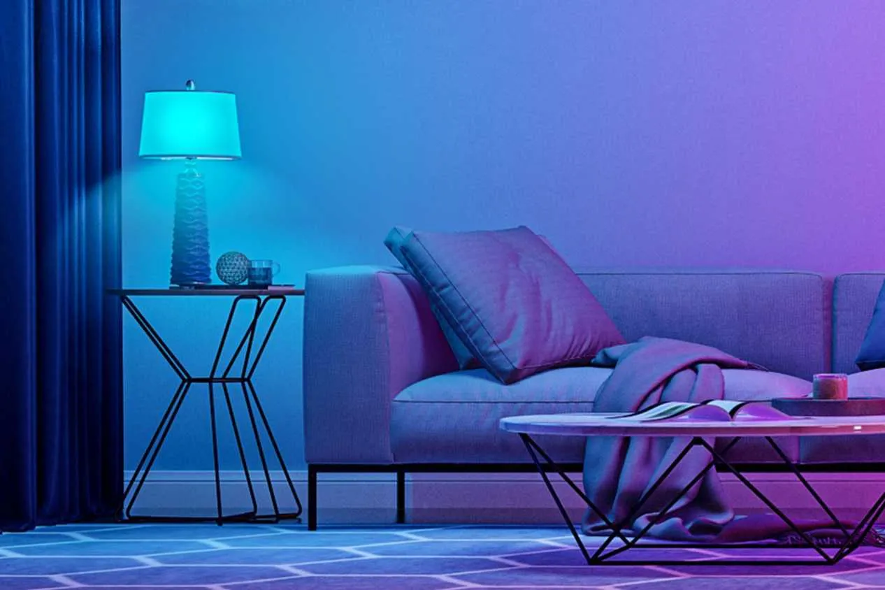 Movie nights are enhanced by customizable lighting scenes. image 2