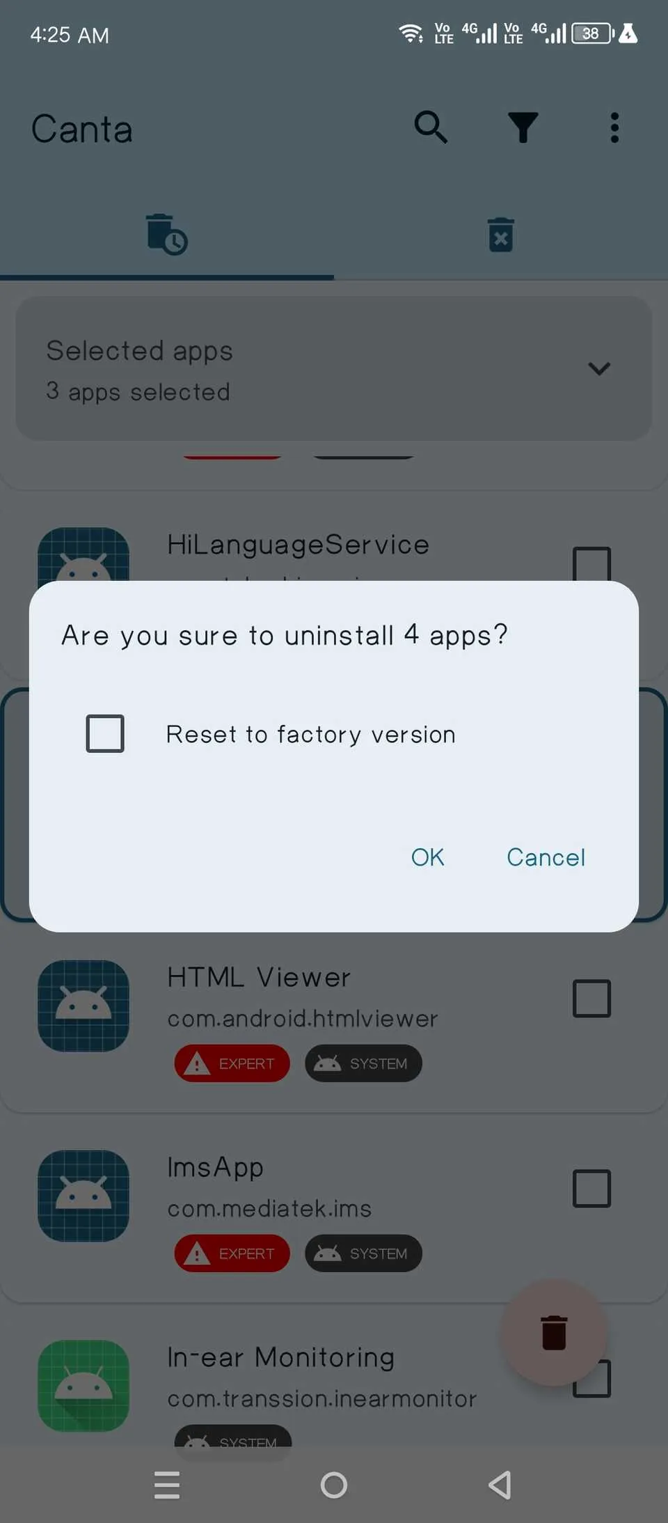 Remove unwanted preloaded apps instantly with a single touch. image 1