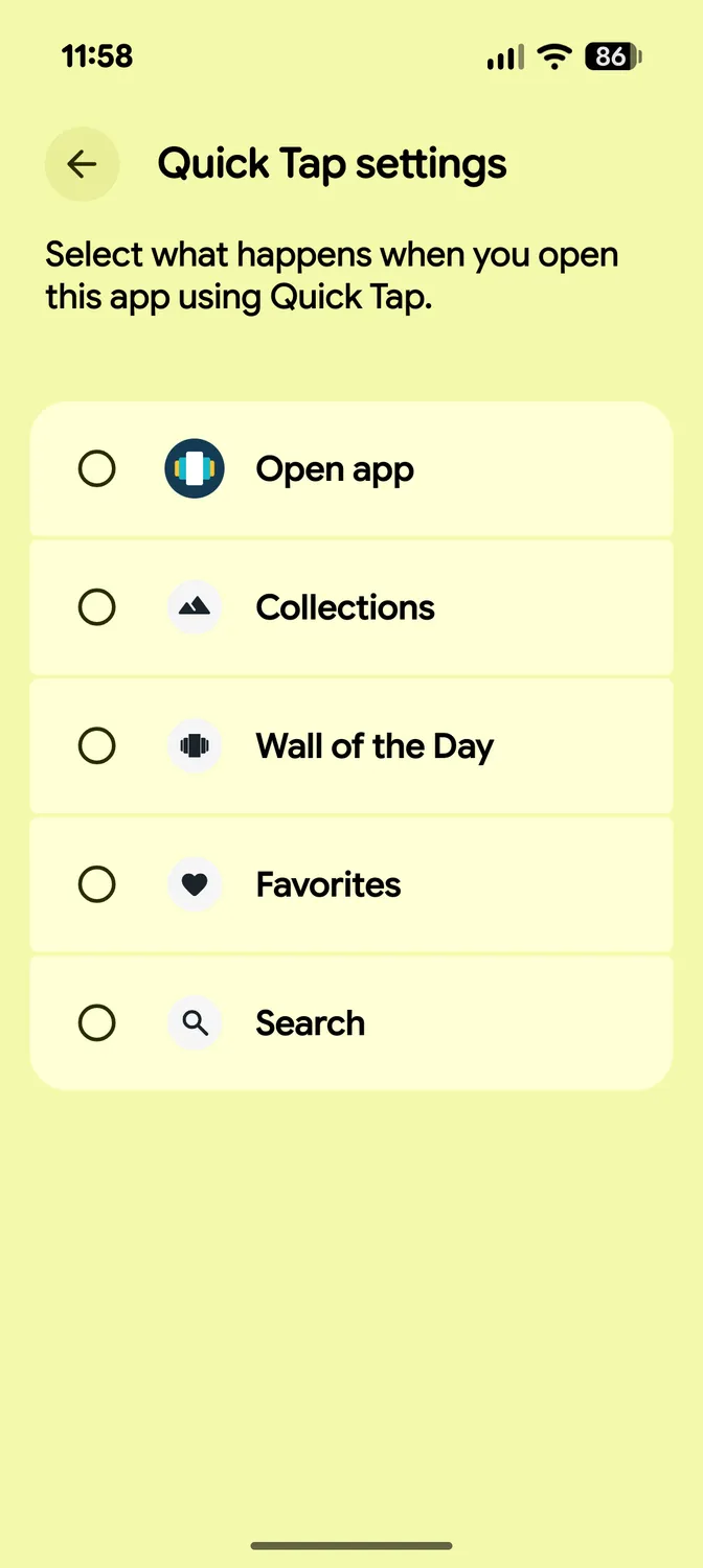 Tap the back of your Pixel to open apps and initiate various actions. image 6
