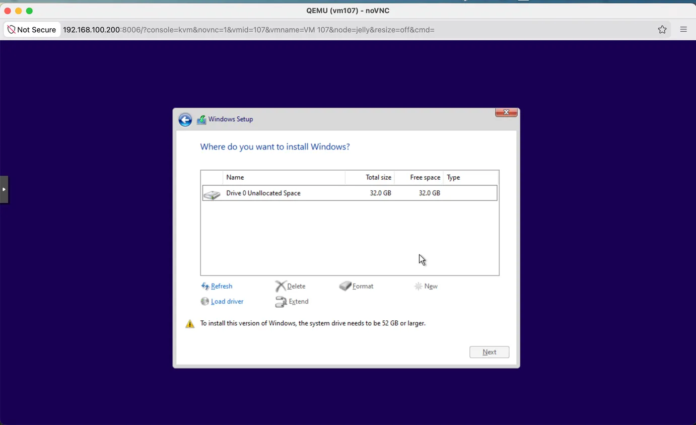 Setting up a Windows virtual machine. image 4