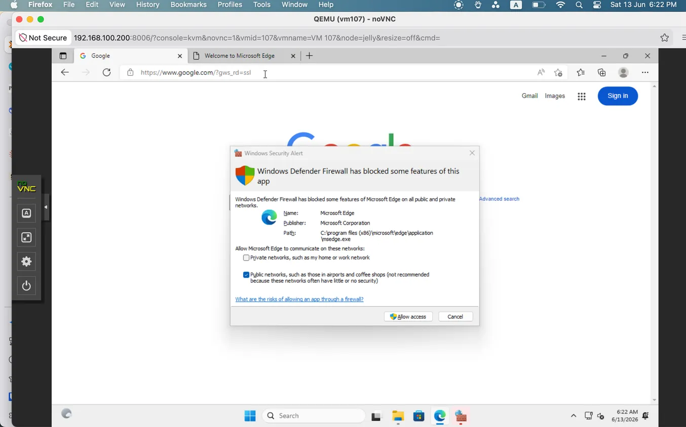 Setting up a Windows virtual machine. image 8